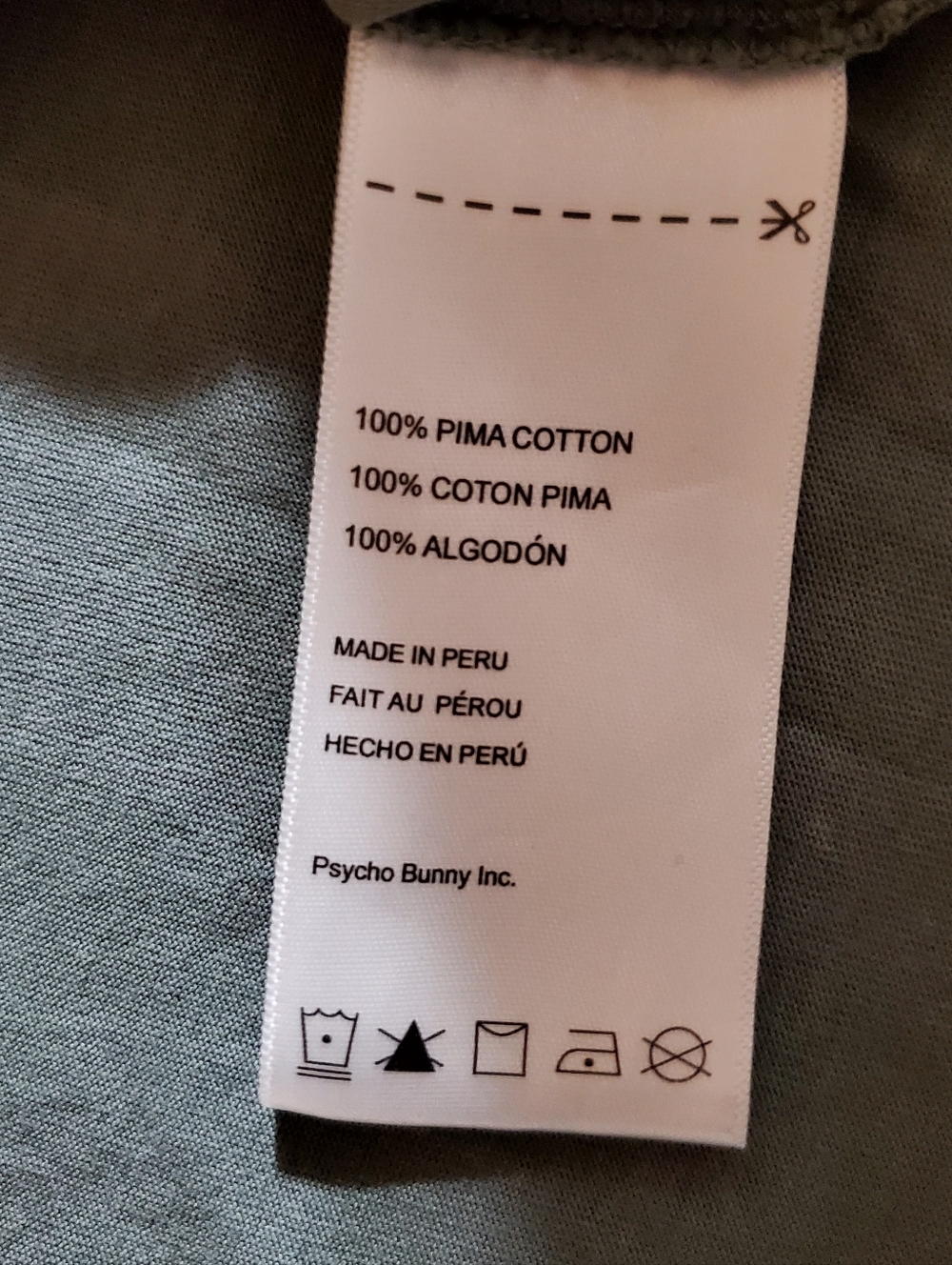 Psycho Bunny Mens Richardson Graphic Tee Size 2X - Picture 8 of 8